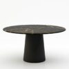 Ronde marmeren eettafel Gelato - Nero saint port laurent - 170cm