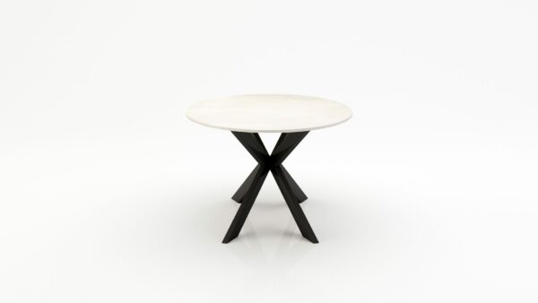 Alternative view of Ovale marmeren eettafel Matrix Farfalle Botticino Semi Classico