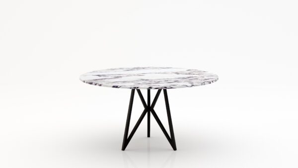 Ronde marmeren eettafel Pipistrello Tondo - Calcatta Viola - 170cm