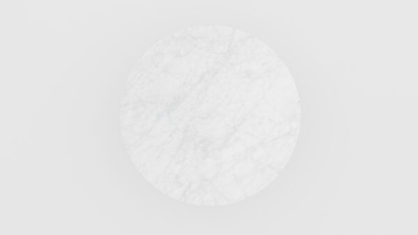 Alternative view of Ronde marmeren eettafel Pipistrello Tondo Bianco Carrara CD CHIARO