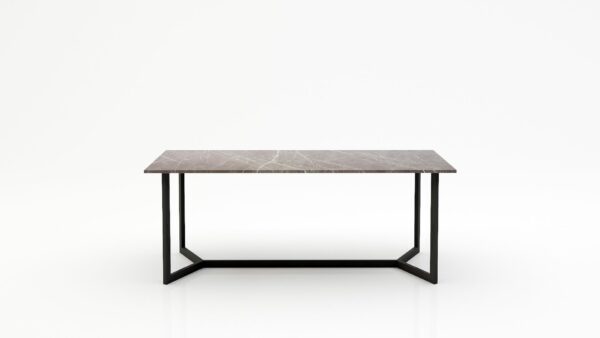 Rechthoekige marmeren eettafel Anatra - Pietra Grey - 260x100cm