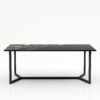 Rechthoekige marmeren eettafel Anatra - Titanium - 260x100cm
