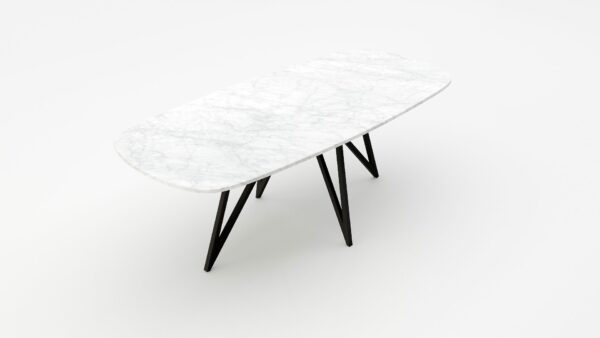 Polipetti - Deens ovaal - Bianco Carrara CD CHIARO