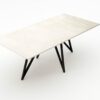 Rechthoekige marmeren eettafel Polipetti - Botticino Semi Classico - 260x100cm