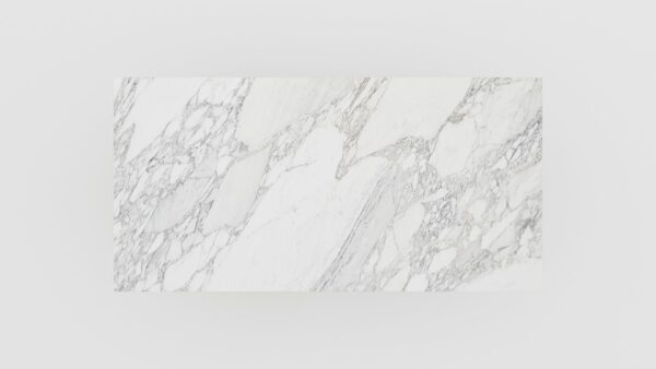 Alternative view of Rechthoekige marmeren eettafel Polipetti Arabescato Carrara