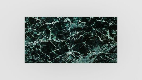 Alternative view of Rechthoekige marmeren eettafel Polipetti - Verde rameggiato