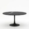 Ronde marmeren eettafel Tulip - Nero Marquina - 170cm
