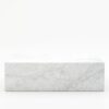 Rechthoekige marmeren salontafel Blocco - Bianco Carrara CD CHIARO - 100x60cm