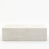 Rechthoekige marmeren salontafel Blocco - Botticino Semi Classico - 100x60cm