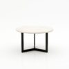 Ronde marmeren salontafel Caffฤ 3 - Botticino Semi Classico - 100cm
