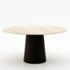 Ronde marmeren eettafel Gelato - Travertino Chiaro - 170cm