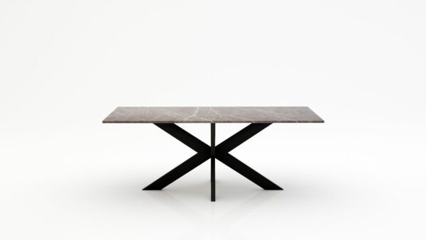 Rechthoekige marmeren eettafel Matrix normale - Pietra Grey - 260x100cm