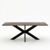 Rechthoekige marmeren eettafel Matrix normale - Royal Brown - 260x100cm