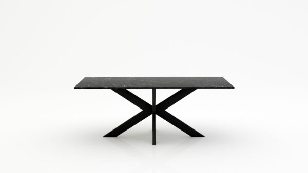 Rechthoekige marmeren eettafel Matrix normale - Negresco - 260x100cm