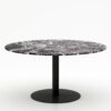 Ronde marmeren eettafel Tubo - Rosso Levanto - 170cm