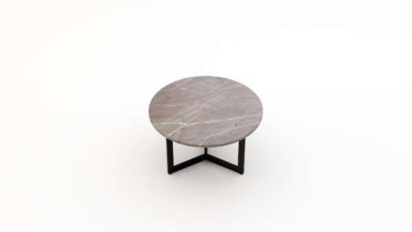 Alternative view of Ronde marmeren salontafel Caffฤ 3 - Pietra Grey