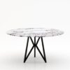 Ronde marmeren eettafel Pipistrello Tondo - Calcatta Viola - 170cm